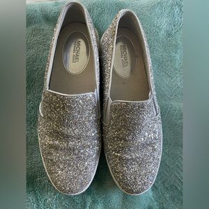 Michael Kors Women's Glamour Glitter Loafers